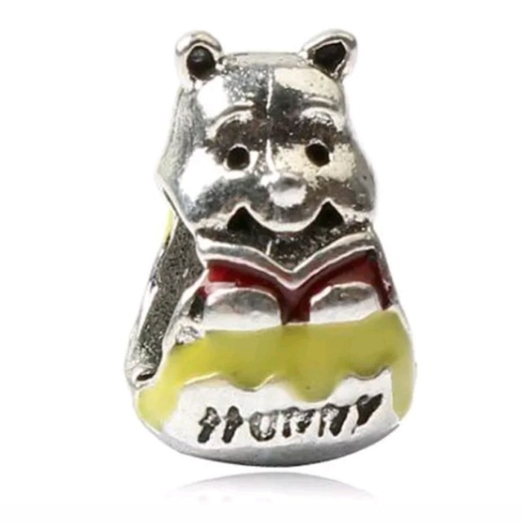 Disney Jewelry - Disney hunny Pooh sliver slider charm